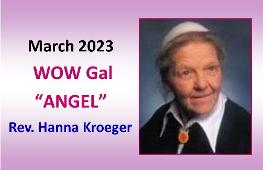 March 2023 WOW Gal Angel