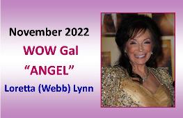NOVEMBER 2022 WOW Gal Angel